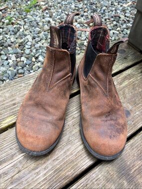 Blundstone Brown Kids Chukka Boots